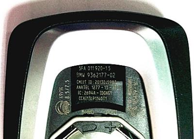 China 434 MHZ 9362177-02 NBGIDGNG1 for Black 2015 - 2017 BMW Car Key for sale