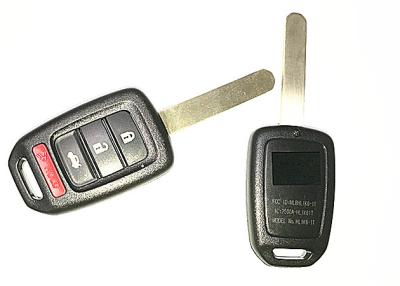 China Professional Honda Remote Key MLBHLIK-1T 3+1 Button For Unlock / Lock Car Door for sale