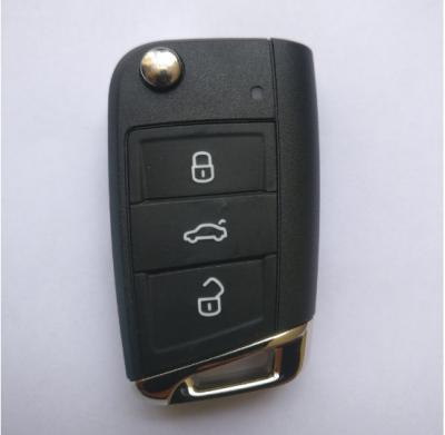 China Original VW Golf 7 MQB Flip Remote Key / Vw Remote Key 433 Mhz 5G6 959 753 AG for sale