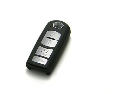 China Silver Button Mazda Keyless Entry Remote , Proximity Key Fob FCC ID WAZSKE13D01 for sale