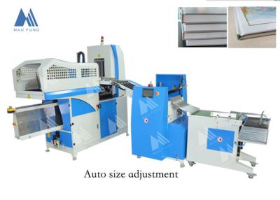 China Smart Auto Size Adjustment Hard Cover Book Casing In Book Pressing & Creasing Machine  Maufung  MF-SMART390 for sale