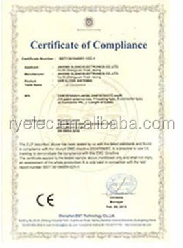 Compliance certification