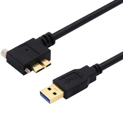China Industrial Camera Usb3 Vision Cables 2m Micro B Male With Double Screw Lock for sale