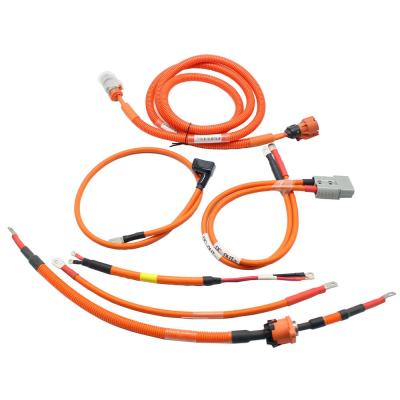 China Electric Vehicle New Energy Wire Harness EV High Voltage Power Battery Cable AC1000V DC1500V for sale