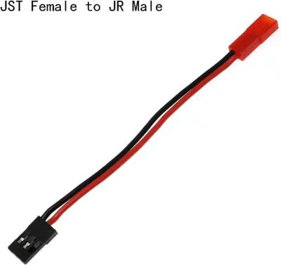 China JST Plug To JR Connector Male And Female Cable Servo Adapter For Trucks RC FPV Racing Drone Helicopter en venta