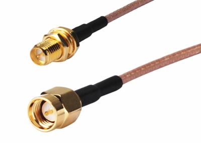 China SMA Male to RP SMA Female connector RF Jumper Pigtail RG316 Cable for antenna for sale