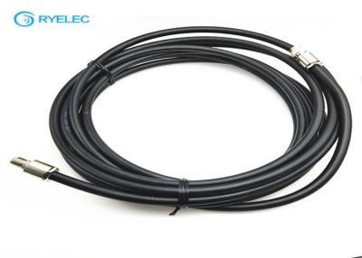 Chine Mâle coaxial nickelé des câbles équipés de rf TNC au connecteur femelle de TNC à vendre