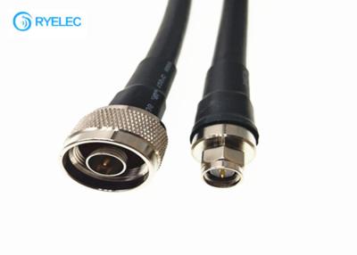 China Male To Male RF Coaxial Cable Assemblies , Nickel / Gold Antenna Coaxial Cable for sale
