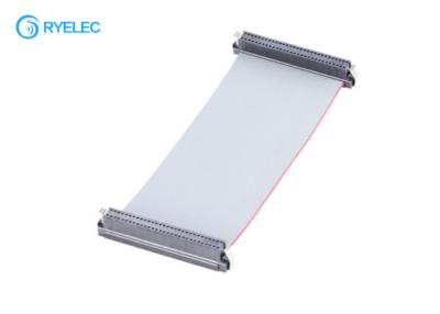 China IDC Housing Flat Ribbon Cable Assembly Crimping / Pressing / Soldering Types Available for sale