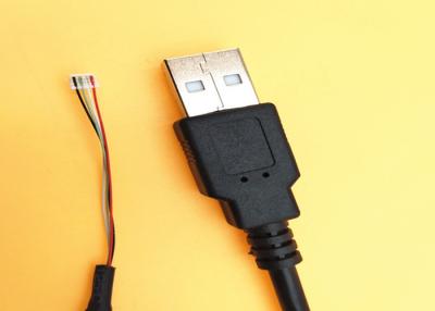 China Usb A Plug To 4 Pin 0.8mm Pitch Jst Sur 4 Crimp Connector Cable Harness With 32 Awg for sale