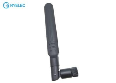 China 4g 5g Dual antena de borracha lisa flexível da dobra do router de Wifi da faixa para Wlan com homem de Sma à venda
