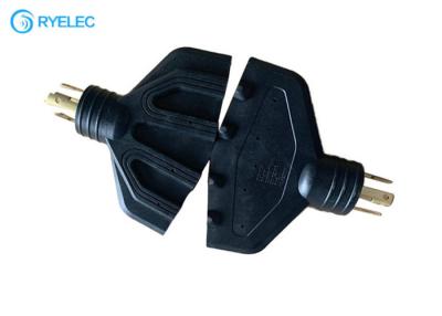 China Nema Adaptor L14-30p To 5-20r Plug With Fuse Cul 18/3 Awg 3 Pin Us Plug Hospital Grade for sale