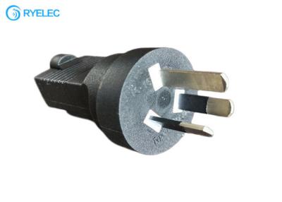 China Australia 10a Saa 3- Phase Electrical Power Plug To Iec C13 Computer Adapter for sale