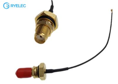 China Pci del IPX de Rf1.32 Ufl mini para impermeabilizar el cable de extensión de pequeñas pérdidas de la coleta femenina 1.32m m de Sma en venta