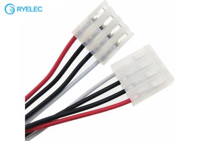 China White 3.96mm Pitch Pa66 4pin Female Connector To Molex3.96 With 1007 22awg Wire Harness for sale