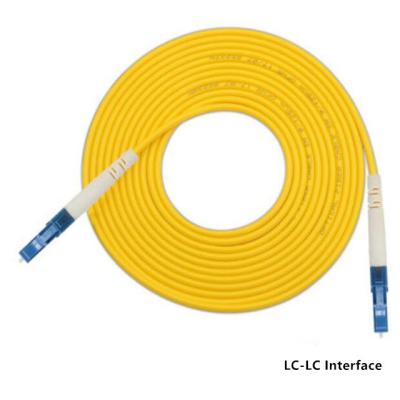 China LC-SC FC-ST Single Mode Fiber Optic Jumper Cable Simplex Core for sale