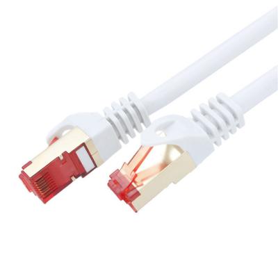 China Networking 10G CAT6A 7.5M  SSTP Ethernet Cable Solid Bare Copper for sale