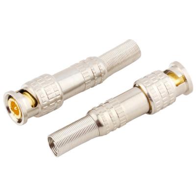 China CCTV Monitor 75-5 American Video Welding BNC Q9 Connector For Analog Camera for sale