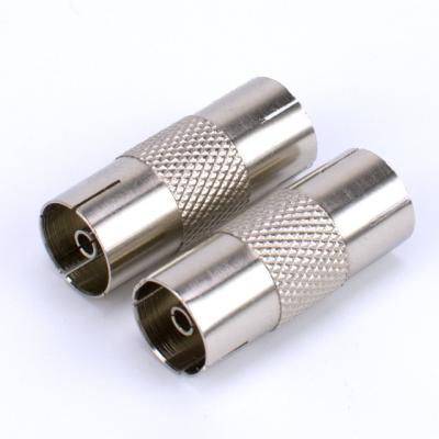 China 7.5mm  CCTV TV 75-5 Cable F Type Female To Female Coax  Connector for sale