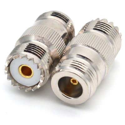 China ROHS  NK UHFK N Female To UHF Female RF Antenna Connector for sale