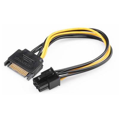 Chine Carte graphique 6 Pin To 15 Pin Sata Power Cable UL1015 18AWG à vendre