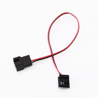 China Motherboard Floppy Drive Small Pin To Cpu Radiator Fan Header Splitter 4pin Power Cable for sale