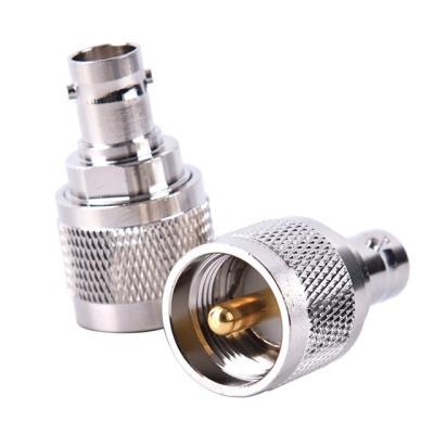 China Pl259 UHF Male Plug To Bnc Socket Female Coaxial RF Antenna Connector for sale