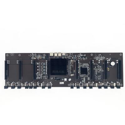 China 8 explotación minera de la memoria de la placa madre GPU DDR3 de la explotación minera de las ranuras para tarjeta BTC para Rx580 en venta