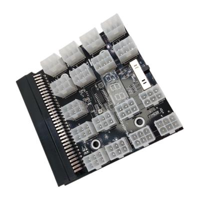 中国 17ports ATX 6Pin 12V LED PCIの明白な電源 販売のため