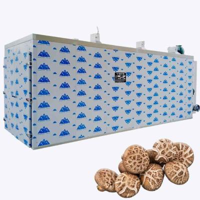 China 600KG ISO SGS Heat Pump Food Dryer 60 Trays Mushroom Dehydrator Machine for sale