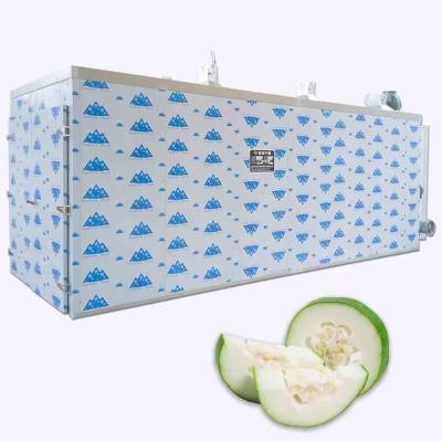 China Desidratador mais seco 57KW 3000kg do armário industrial do alimento do fruto do melão de inverno à venda