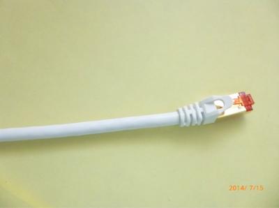 China 9 0.5M CAT6 FTP Professional Gold Headed Shielded Network Cable -High Speed 500MHz Cat6 / for sale