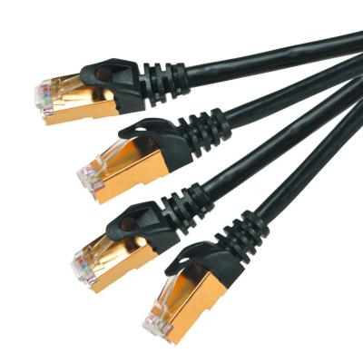 China 14 10M CAT6 FTP Professional Gold Headed Shielded Network Cable -High Speed 500MHz Cat6 / for sale