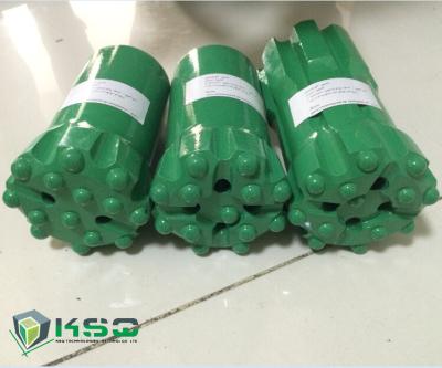China Surface Drill Rigs Rock Industrial Drill Bit , T45 89mm Thread Button Bit for Rock Drill for sale