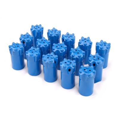 China Blue Tungsten Carbide Buttons , Tipped Tapered Drill Bits For Rock Drilling for sale