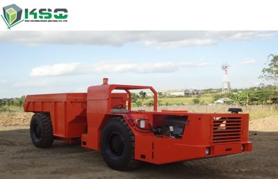 China Hydraulic 12 Ton Underground Low Profile Dump Truck for Railway Tunneling for sale
