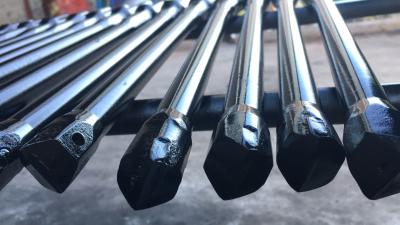 China Quarry Mining Tools Integral Drill Rods Tungsten Carbide Tipped Shank Chisel Type for sale