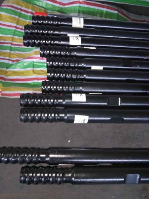 China Threaded Drill Extension Rod T45 Thread For Bench Drilling / Long Hole Drilling for sale