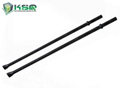 China Long Black Integral Rod with Chisel Bit , rock drill tools for sale