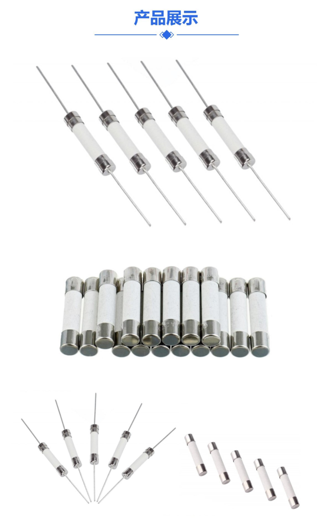 6.35x30mm 6X30mm Miniature Cartridge Fuse Ceramic Quick Blow Fast Acting 0