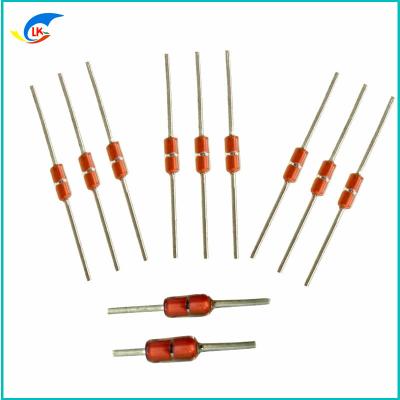 China MF58 500K 4250 Glass Package Radial Thermistor For Hair Straightener for sale