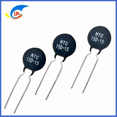 China 15ohm 4A 5mm NTC Power Type Thermistor 15D-15 Inrush Current Suppression for sale