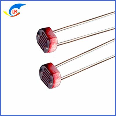 China Resistor fotorresistente CDS 5516 Resistor dependiente de luz brillante 5-10KΩ Para control de luz lámpara de control interior en venta