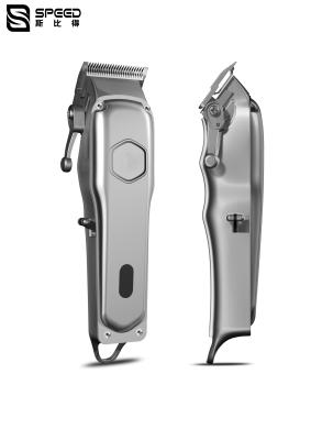 China LED Display Commercial Hair Clipper Rechargeable Cordless Salon Barber Use Lithium Battery for sale