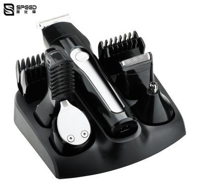China 1008 6 In 1 Hair Grooming Kit LED Blue Light Mini Nose And Ear for sale