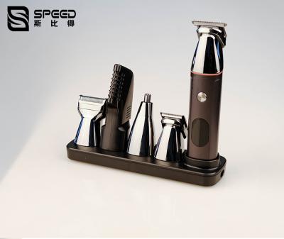 China SHC-5300 Multifunctional Hair Grooming Kit Hair Trimmer T Blade U Blade Shaver Nose for sale