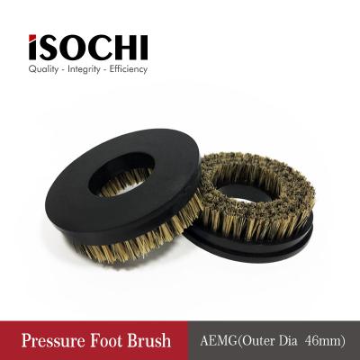China PCB Machine Pressure Foot Brush High Inflexibility 6-9mm Hair Length Stable Size for sale