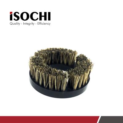 China Zhitong Tianqi PCB Router Machine Brush Bristle Brown Pig Bristle OD 40MM for sale