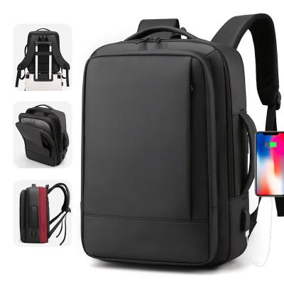 China Stylish Functional Tear Resistant Solar Powered Backpack In Active Men for sale