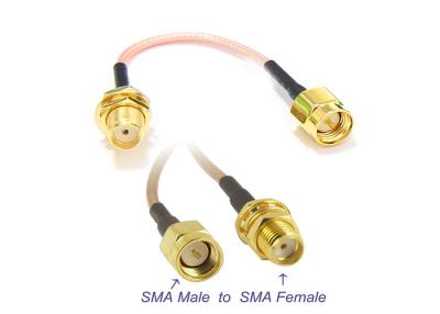 China Sma Female To Sma Male RG316 Antenna Extension Cable Rg Connector Pigtail for sale